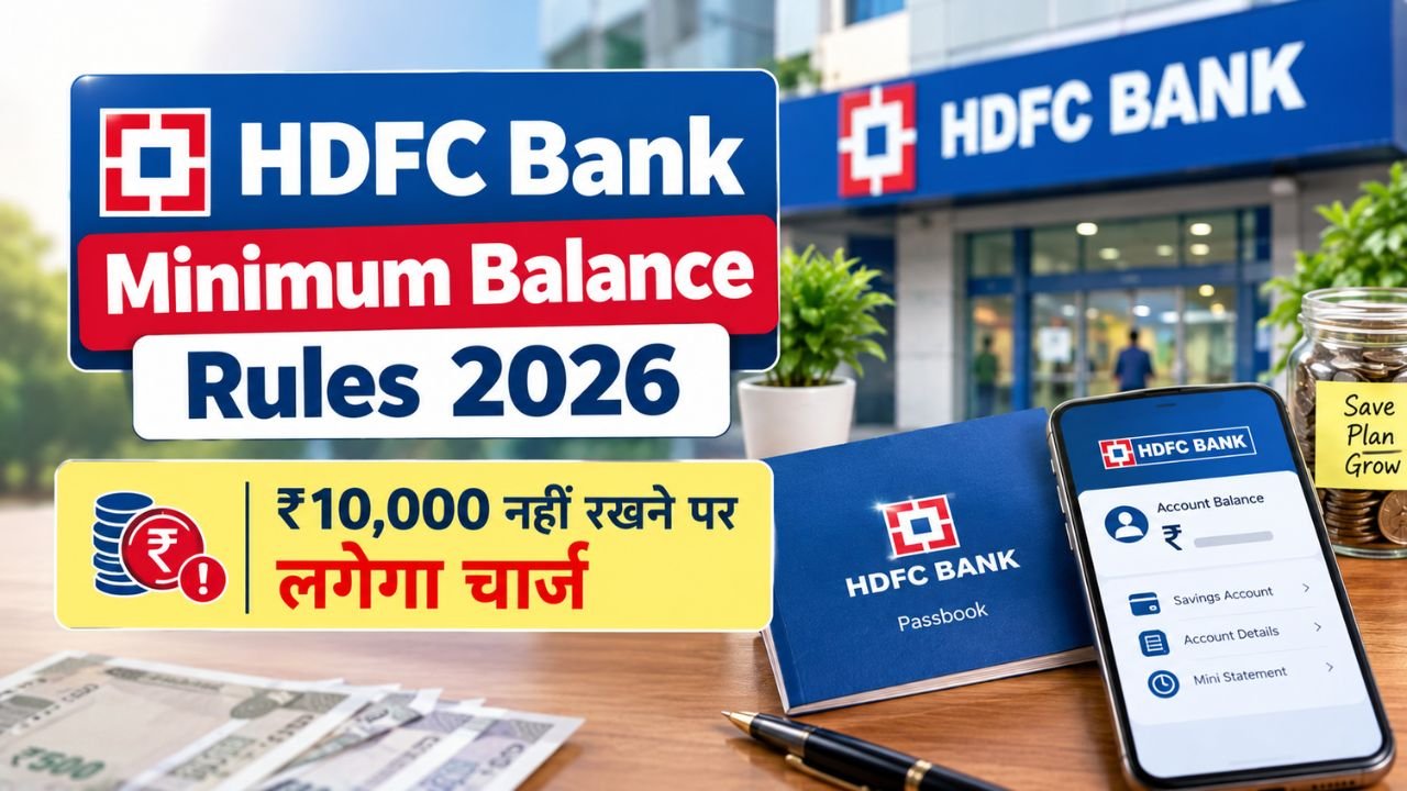 HDFC Bank Minimum Balance Rules 2026