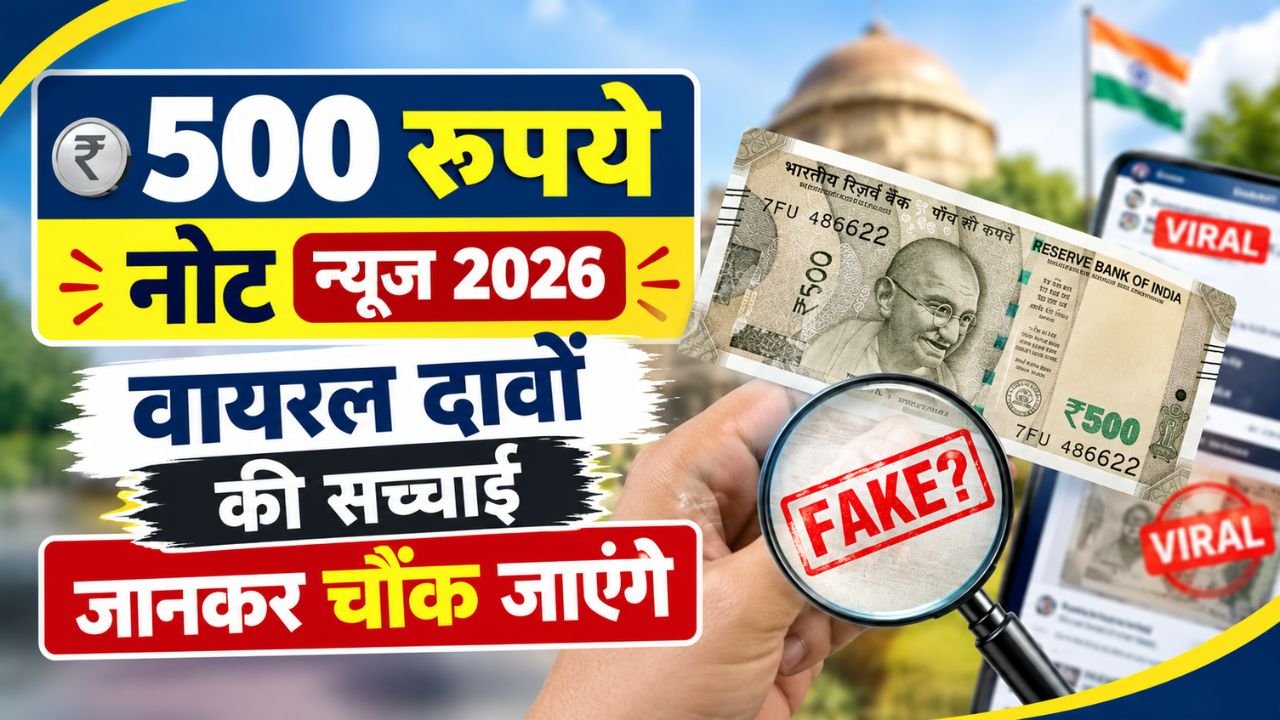500 Rupee Note News 2026