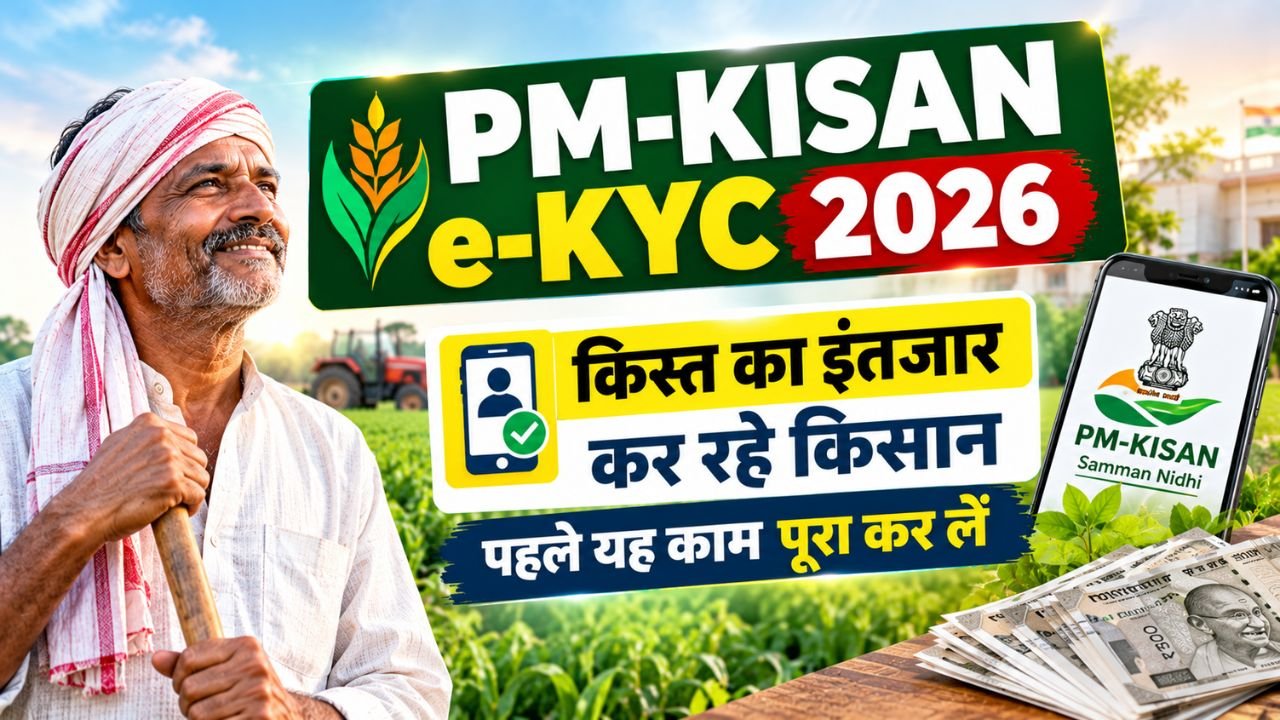 PM-KISAN e-KYC 2026